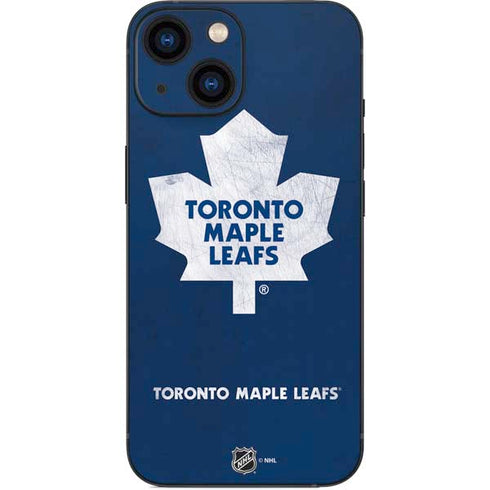 NHL Toronto Maple Leafs Distressed iPhone 13 Mini Skin