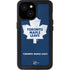 NHL Toronto Maple Leafs Distressed iPhone 13 Mini Waterproof Case