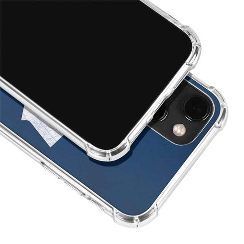 NHL Toronto Maple Leafs Distressed iPhone 14 Clear Case