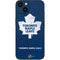 NHL Toronto Maple Leafs Distressed iPhone 15 Plus Skin