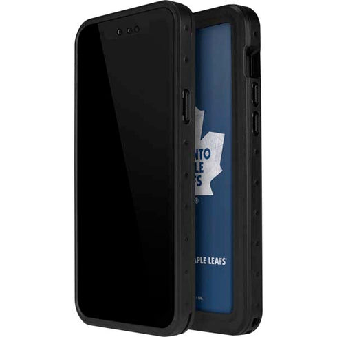 NHL Toronto Maple Leafs Distressed iPhone 15 Waterproof Case