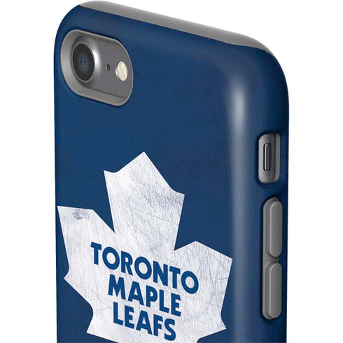 NHL Toronto Maple Leafs Distressed iPhone SE (2nd & 3rd Gen) Pro Case