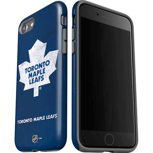 NHL Toronto Maple Leafs Distressed iPhone SE (2nd & 3rd Gen) Pro Case