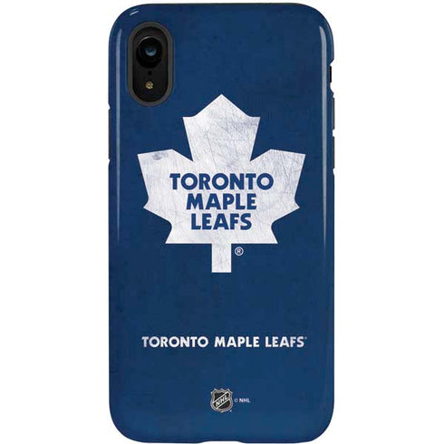NHL Toronto Maple Leafs Distressed iPhone XR Pro Case