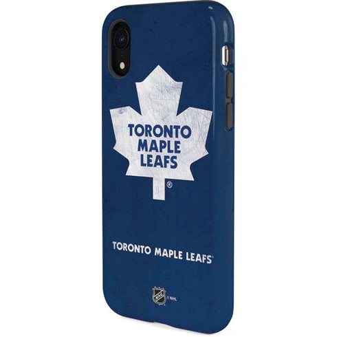 NHL Toronto Maple Leafs Distressed iPhone XR Pro Case