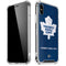 NHL Toronto Maple Leafs Distressed iPhone XS Max Clear Case