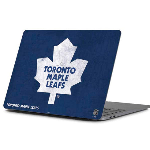 NHL Toronto Maple Leafs Distressed Apple MacBook Pro 13-inch Skin