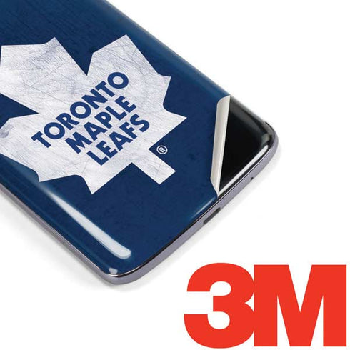 NHL Toronto Maple Leafs Distressed Moto E5 Plus Skin