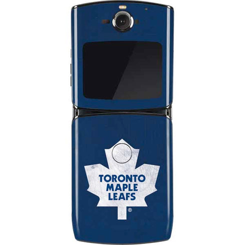 NHL Toronto Maple Leafs Distressed Motorola RAZR Skin