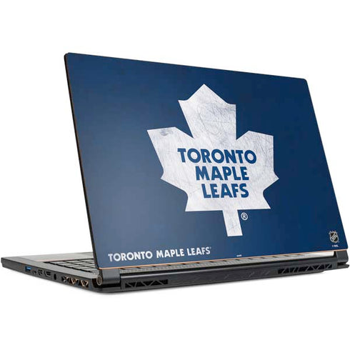 NHL Toronto Maple Leafs Distressed MSI GS65 Stealth Laptop Skin