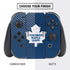 NHL Toronto Maple Leafs Distressed Nintendo Switch Bundle Skin