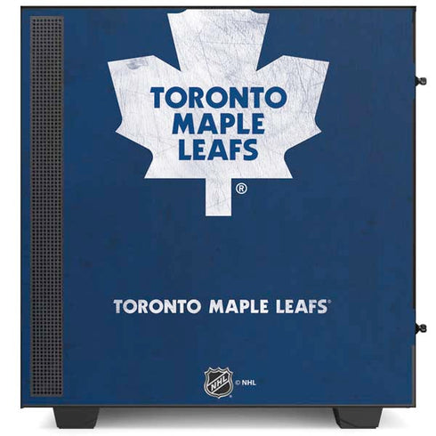 NHL Toronto Maple Leafs Distressed NZXT H510 Compact ATX Mid-Tower Case Skin