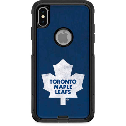 NHL Toronto Maple Leafs Distressed Otterbox Commuter iPhone Skin