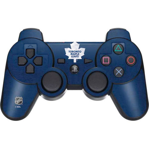 NHL Toronto Maple Leafs Distressed PS3 Dual Shock wireless controller Skin