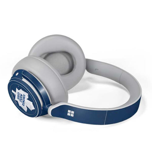 NHL Toronto Maple Leafs Distressed Surface Headphones Skin
