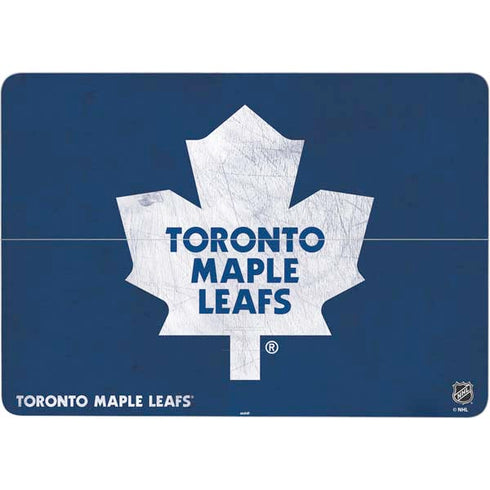 NHL Toronto Maple Leafs Distressed Surface Laptop Studio Skin
