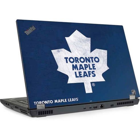 NHL Toronto Maple Leafs Distressed Lenovo ThinkPad Skin