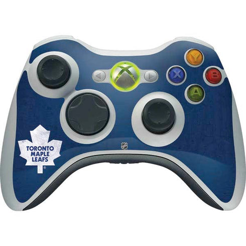 NHL Toronto Maple Leafs Distressed Xbox 360 Wireless Controller Skin