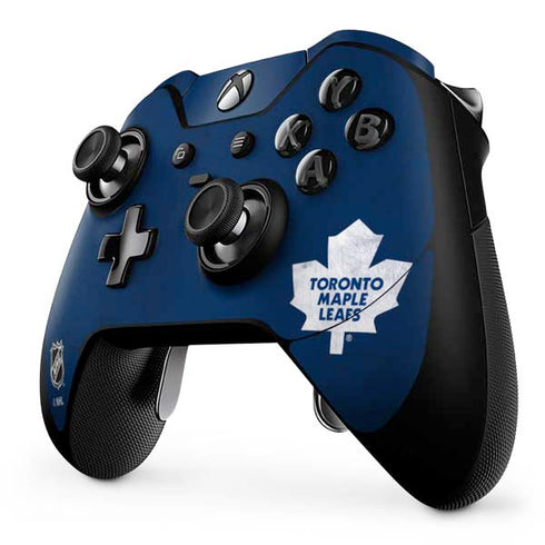 NHL Toronto Maple Leafs Distressed Xbox One Elite Controller Skin