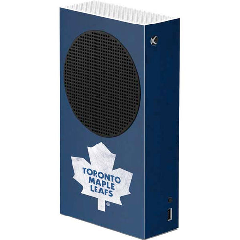 NHL Toronto Maple Leafs Distressed Xbox Series S Console Skin