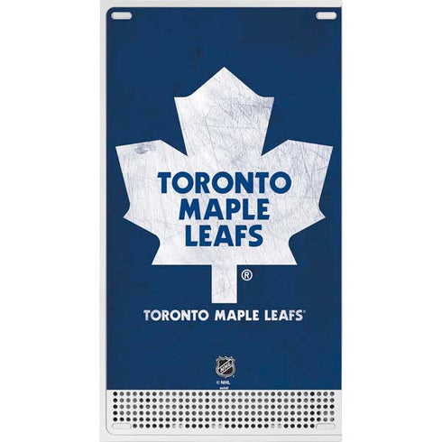 NHL Toronto Maple Leafs Distressed Xbox Series S Console Skin