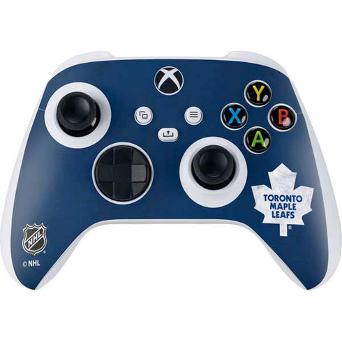 NHL Toronto Maple Leafs Distressed Xbox Series S Controller Skin