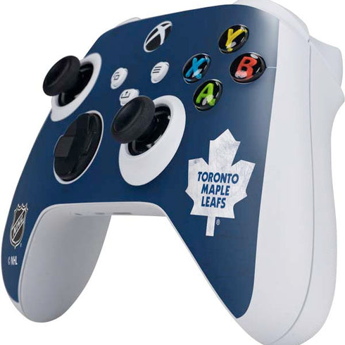 NHL Toronto Maple Leafs Distressed Xbox Series S Controller Skin