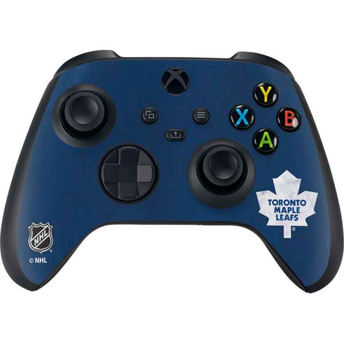NHL Toronto Maple Leafs Distressed Xbox Series X Bundle Skin