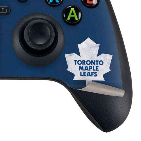 NHL Toronto Maple Leafs Distressed Xbox Series X Bundle Skin