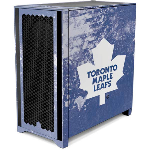 NHL Toronto Maple Leafs Frozen Corsair 4000D Tempered Glass Mid-Tower ATX Case Skin