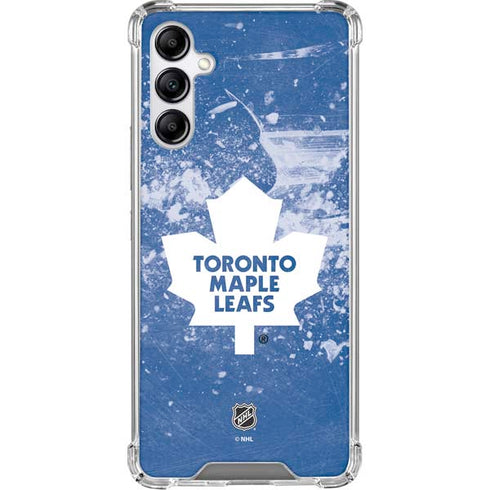 NHL Toronto Maple Leafs Frozen Galaxy A15 5G Clear Case