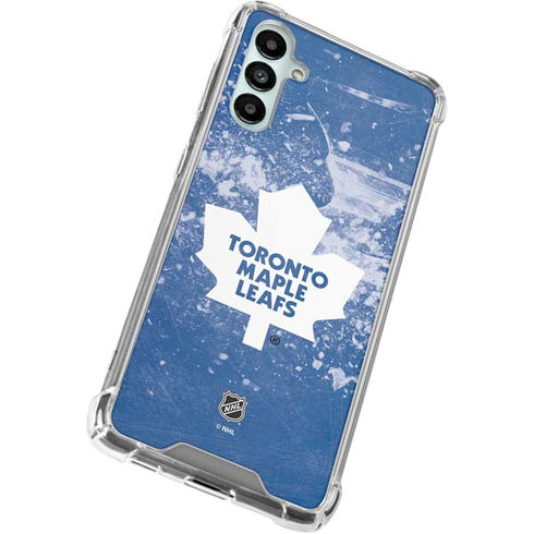 NHL Toronto Maple Leafs Frozen Galaxy A15 5G Clear Case