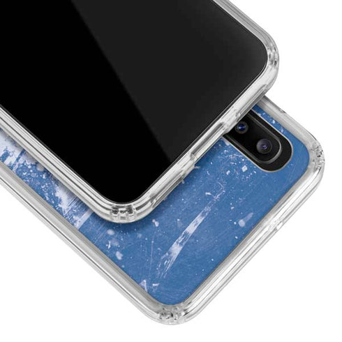 NHL Toronto Maple Leafs Frozen Galaxy A30 Clear Case
