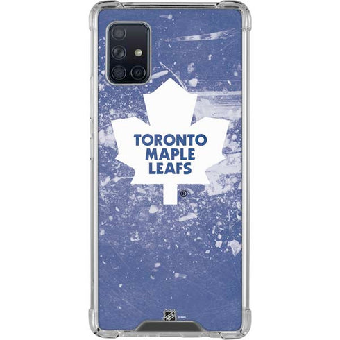 NHL Toronto Maple Leafs Frozen Galaxy A51 5G Clear Case