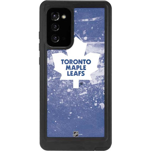 NHL Toronto Maple Leafs Frozen Galaxy Note20 5G Waterproof Case