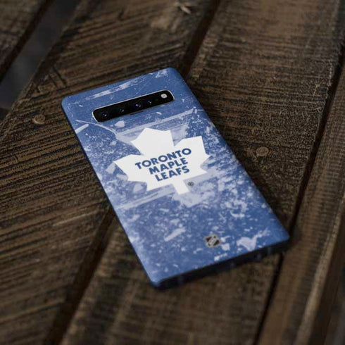 NHL Toronto Maple Leafs Frozen Galaxy S10 Plus Skin