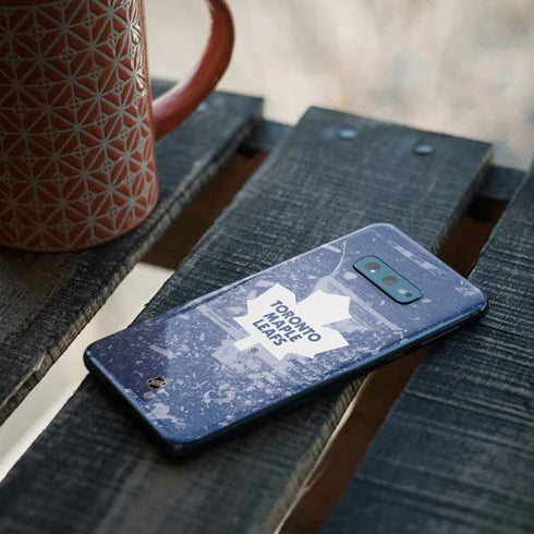 NHL Toronto Maple Leafs Frozen Galaxy S10e Skin