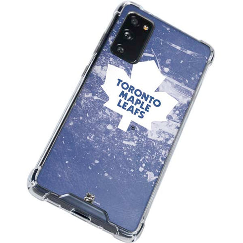 NHL Toronto Maple Leafs Frozen Galaxy S20 FE Clear Case