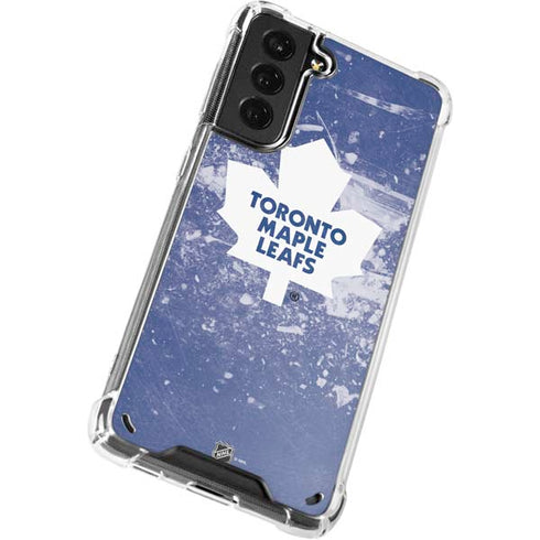 NHL Toronto Maple Leafs Frozen Galaxy S21 5G Clear Case