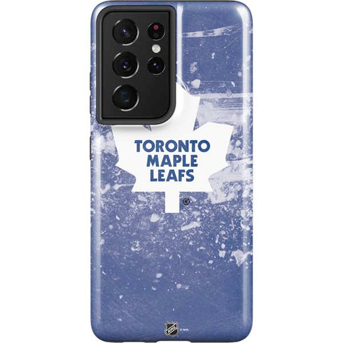 NHL Toronto Maple Leafs Frozen Galaxy S21 Ultra 5G Pro Case