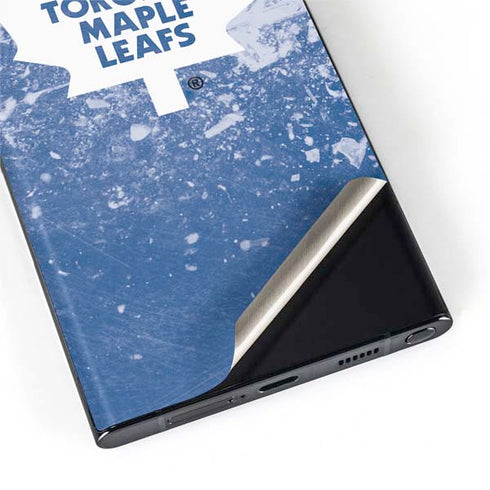 NHL Toronto Maple Leafs Frozen Galaxy S22 Ultra Skin