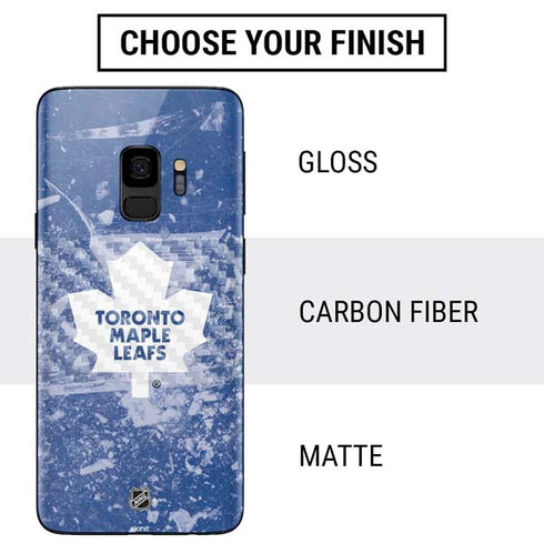NHL Toronto Maple Leafs Frozen Galaxy S9 Skin