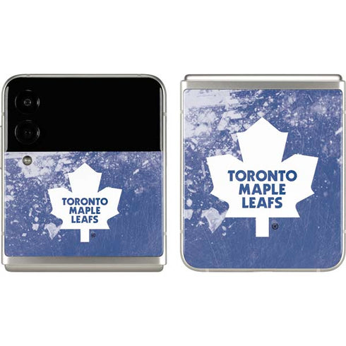 NHL Toronto Maple Leafs Frozen Galaxy Z Flip3 5G Skin