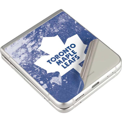 NHL Toronto Maple Leafs Frozen Galaxy Z Flip3 5G Skin