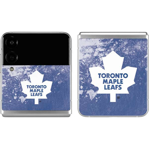 NHL Toronto Maple Leafs Frozen Galaxy Z Flip4 5G Skin