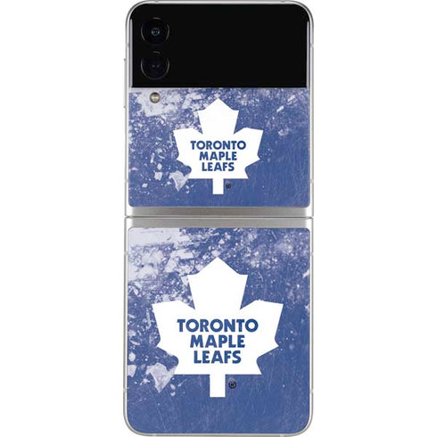 NHL Toronto Maple Leafs Frozen Galaxy Z Flip4 5G Skin