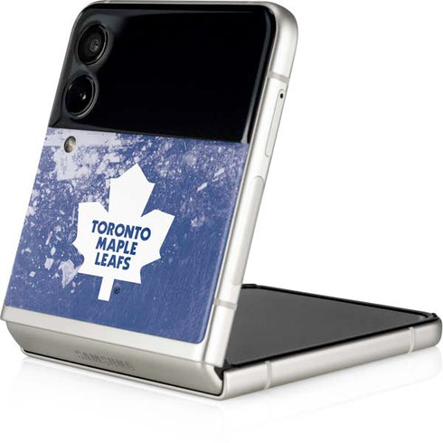 NHL Toronto Maple Leafs Frozen Galaxy Z Flip4 5G Skin