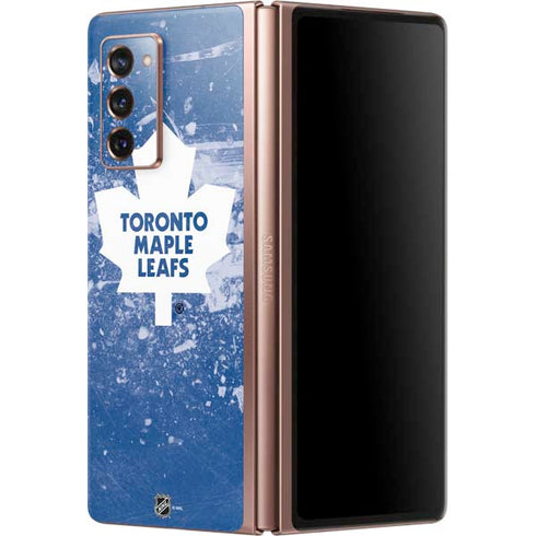 NHL Toronto Maple Leafs Frozen Galaxy Z Fold2 5G Skin