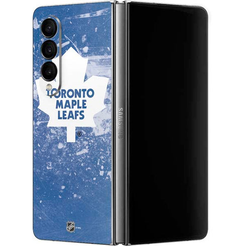 NHL Toronto Maple Leafs Frozen Galaxy Z Fold4 5G Skin