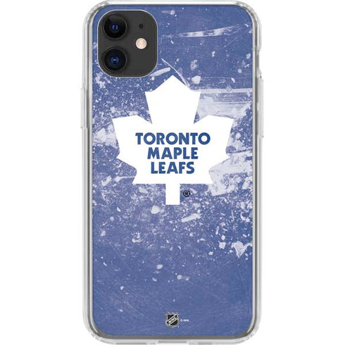 NHL Toronto Maple Leafs Frozen iPhone 11 Clear Case